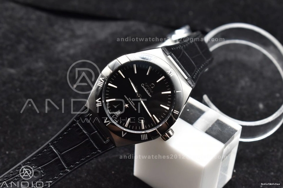 Ceramic Gummy A8900 Super Edition Best HighPerformance 1:1 Black Black Strap Clone SS Dial Black Constellation on 545 VSF 1207